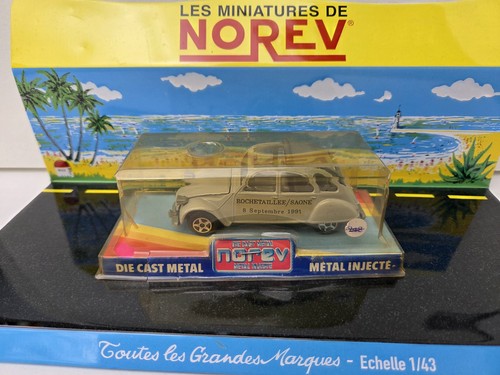 Norev citroen 2cv - norev, advertising