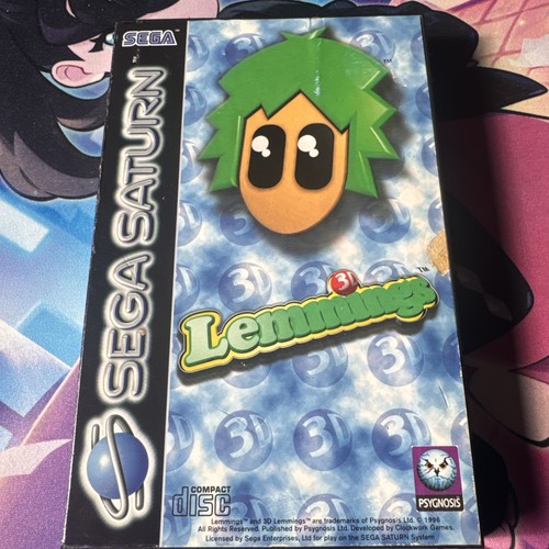 Sega saturn lemmings - sega,