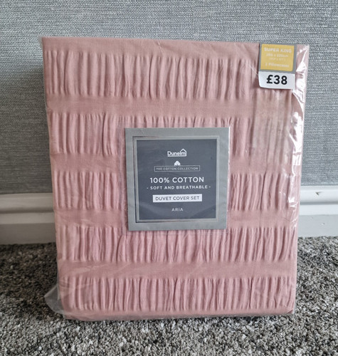 Dunelm aria super king duvet - dunelm,
