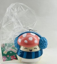 BNWT 3” Malcolm Mushroom Squishmallows Ornament Christmas Kurt Adler usa import