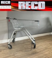 8 X REFURBISHED MEDIUM SIZED 100ltr RETAIL SHOPPING TROLLEY,  SUPERMARKET 