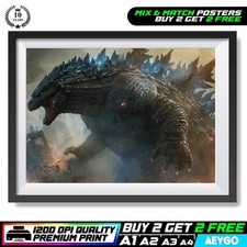 GODZILLA VS KING KONG Wall Art