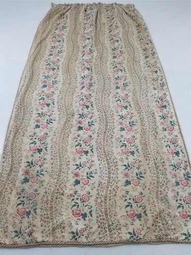 Antique french floral striped - french,