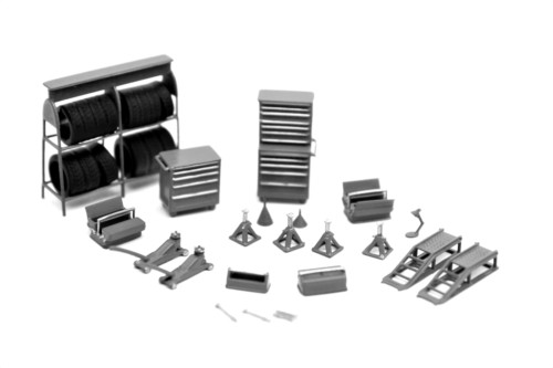 Car garage accessories pack - accessories,