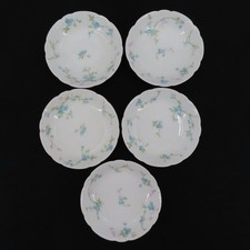 Haviland Limoges Set of 5 Blue