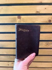 Vintage 1800s Holy Bible