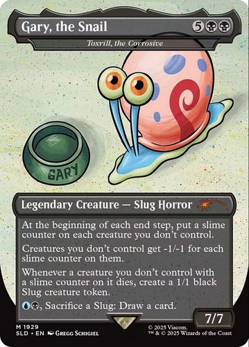 Edh gary deck spongebob - gary,