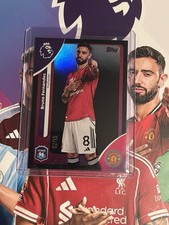 Bruno Fernandes 02/10 Parallel Manchester United Topps Card