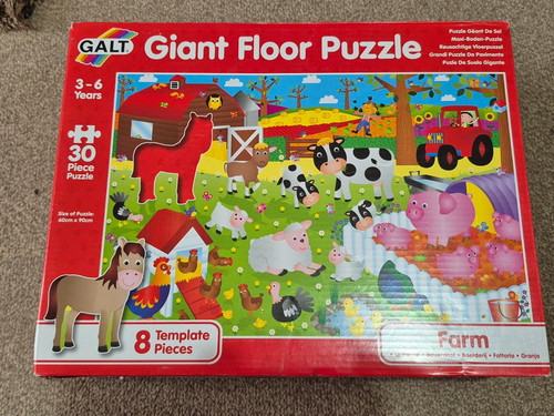 Giant floor puzzle farm - giant,