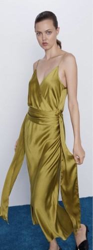 Zara yellow green slip - yellow,