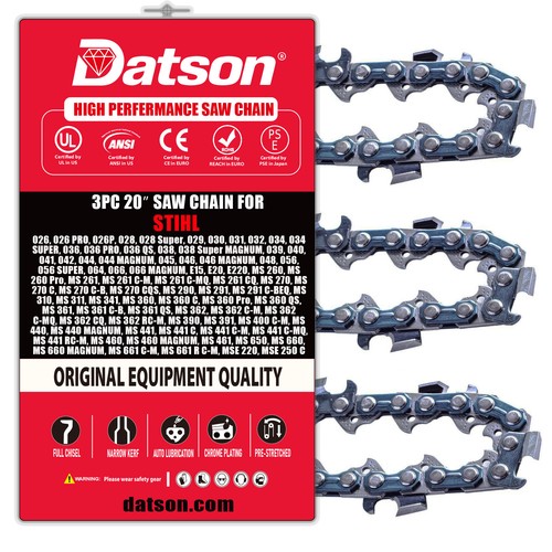 3pcs chainsaw chain for - 20",