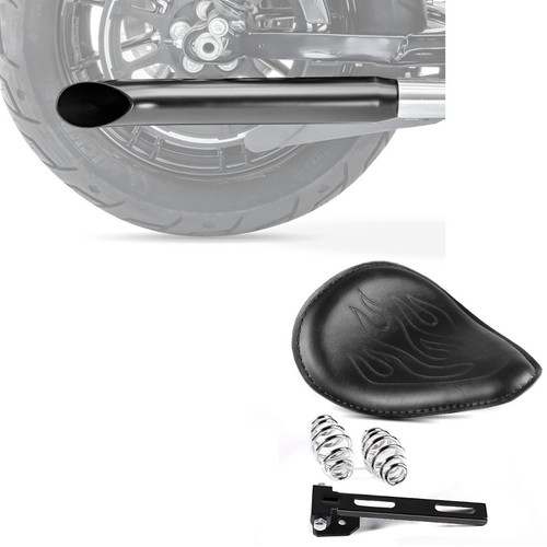 Bobber saddle flame - bobber,