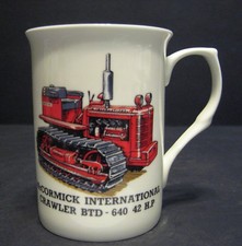 1 Mug McCormick International Crawler BTD TRACTOR Fine Bone China mug cup beaker