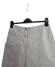 Oska Wide-leg Cropped Linen