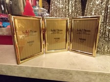 Vintage Solid Brass Hinged