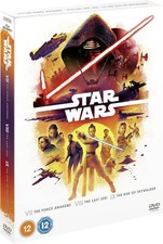 Star Wars Sequel Trilogy Box Set DVD (Episodes 7-9) [2022]