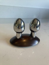 Alessi PC01 Rio Salt & Pepper shakers, designed by Pierangelo Caramia 1990 RARE