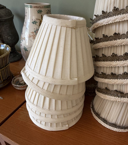 Set clip vintage beige - of,