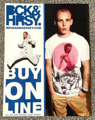 Rare 2011 magazine advert - advert, art