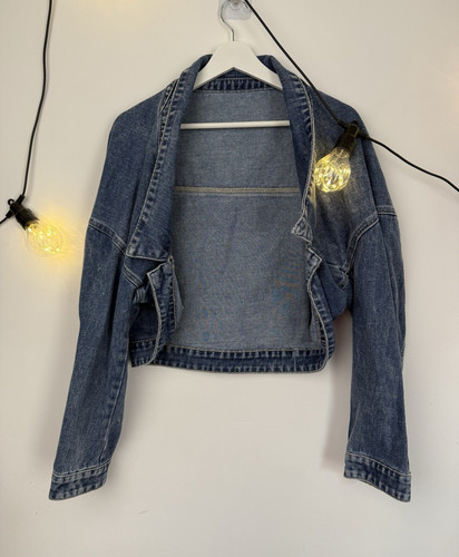 Y2k cropped denim - cropped, shrug