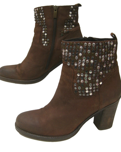 Real leather cowboy - leather, 6