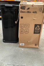 Curver Deco Bin 40L Black