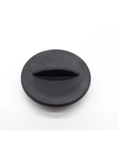 Black sink plug 2 - black, 1.1/2"