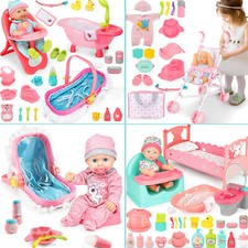 Baby Doll Play Set Pretend