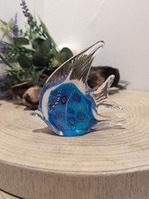 Large Hand Blown Glass Angel