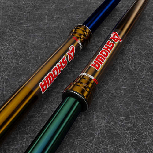 Showa upper fork - fork, decals