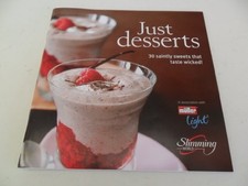 Slimming World Just Desserts book 30 recipes 2010 - Slimming World