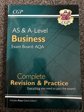 CGP A-Level Business Studies AQA Complete Revision Practice