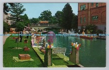 R789551 Texas San Antonio Decorating River Floats C F Searls Broadway Mike Rober