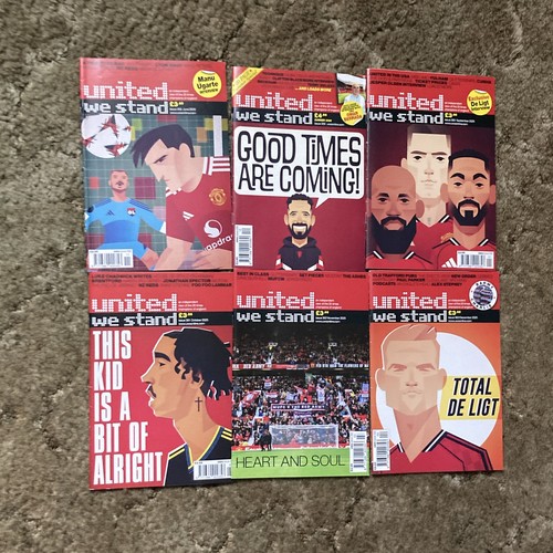 Manchester united fanzines - united,