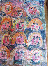 Savage original acrylic - h,