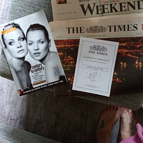 The times newspaper set with - newspaper,