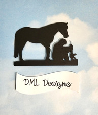 Die Cut Cuts Soldier War Horse