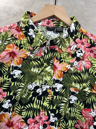Disney hawaiian shirt mens - disney,
