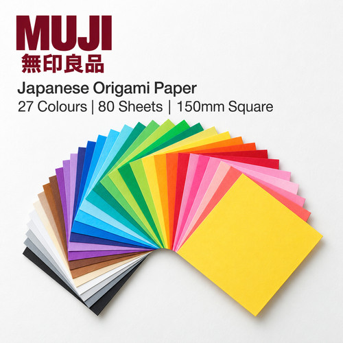 Muji japanese origami paper - muji, 27