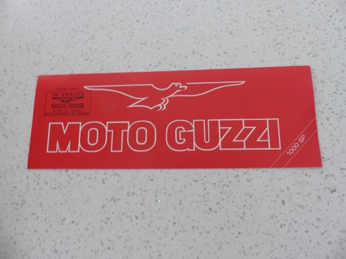 Catalogue brochure moto guzzi - catalogue,