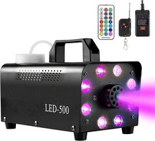 500W LED Smoke Fog Machine RGB