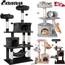 Multilevel Cat Tree Scratching