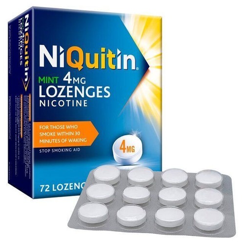 Niquitin mint lozenge - 4mg, 72