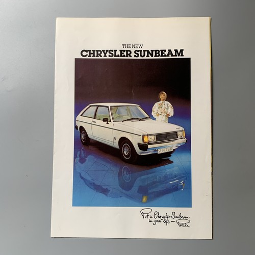 Chrysler sunbeam original 1977 - chrysler,
