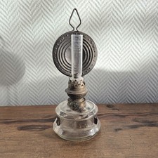Antique Wall Hanging Oil Lamp