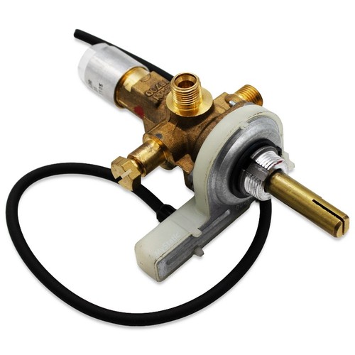Widney gas fire - fire, valve