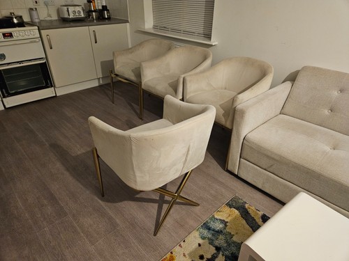 Dining room chairs used - chairs,