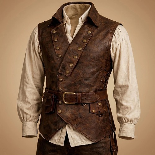 Distressed brown pirate - distressed,