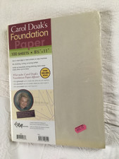 Carol  Doaks Foundation Paper