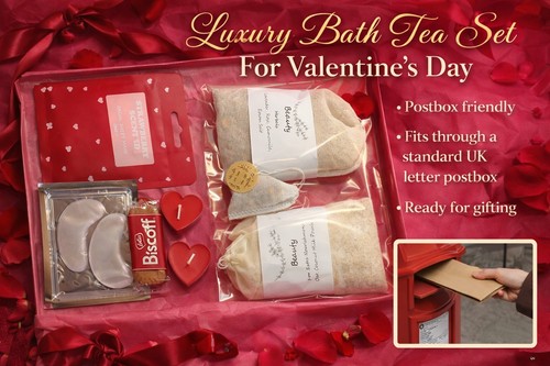 Luxury herbal bath tea set - luxury,